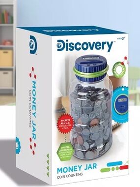 Discovery Kids
Digital Coin-Counting Money Jar